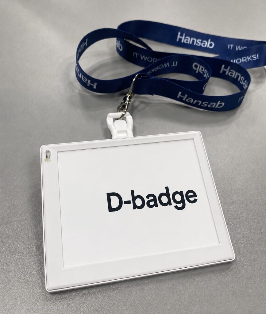 D-Badge – a Sustainable Solution for Modern Events